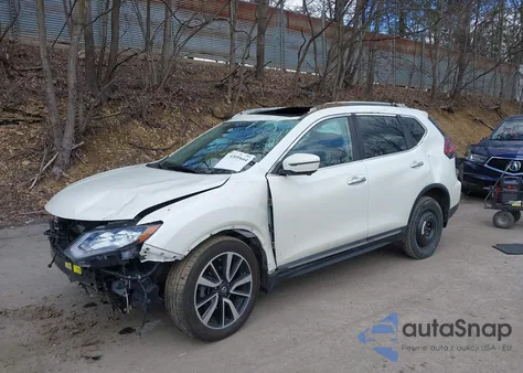 2019 Nissan Rogue Sl из США, поврежденный, VIN 5N1AT2MV9KC787248